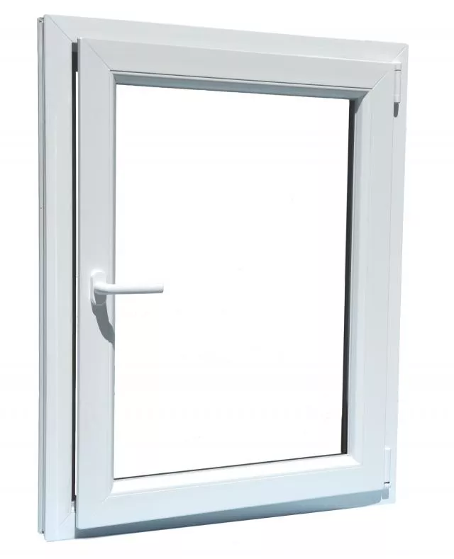 Fenster weiss einflügelig 110x127cm, DK, Links